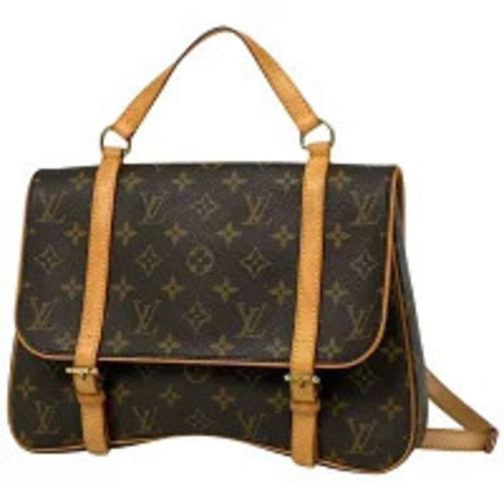 Louis Vuitton Marelle Sac Aid Handbag Backpack Rucksack Daypack Monogram Brown